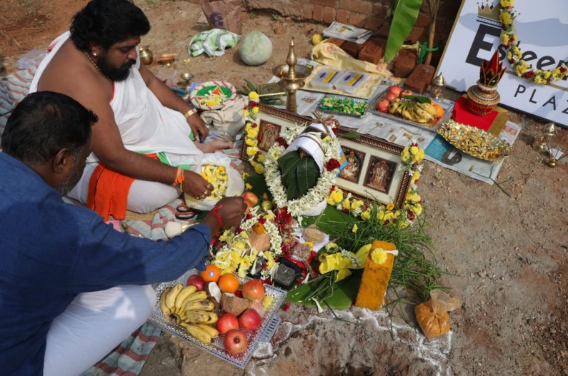 Bhoomi Pooja (Sankusthapana)