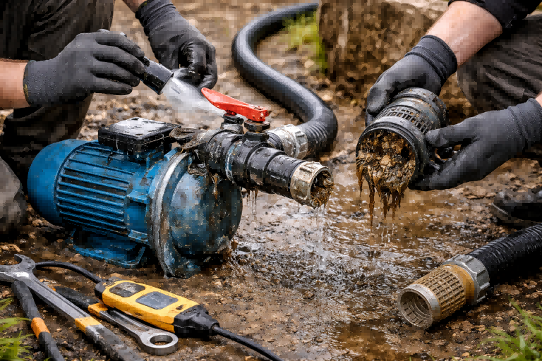 Water flow reduced service
