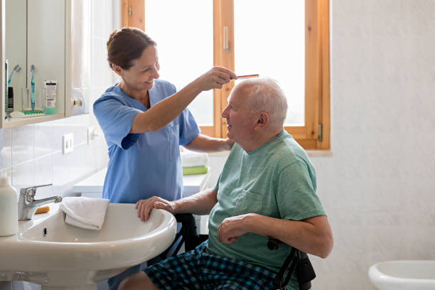 Old age bath service